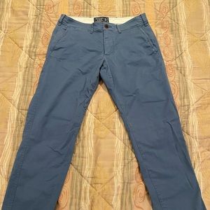 Blue Abercrombie Pants Skinny Stretch Mens 30W 30L